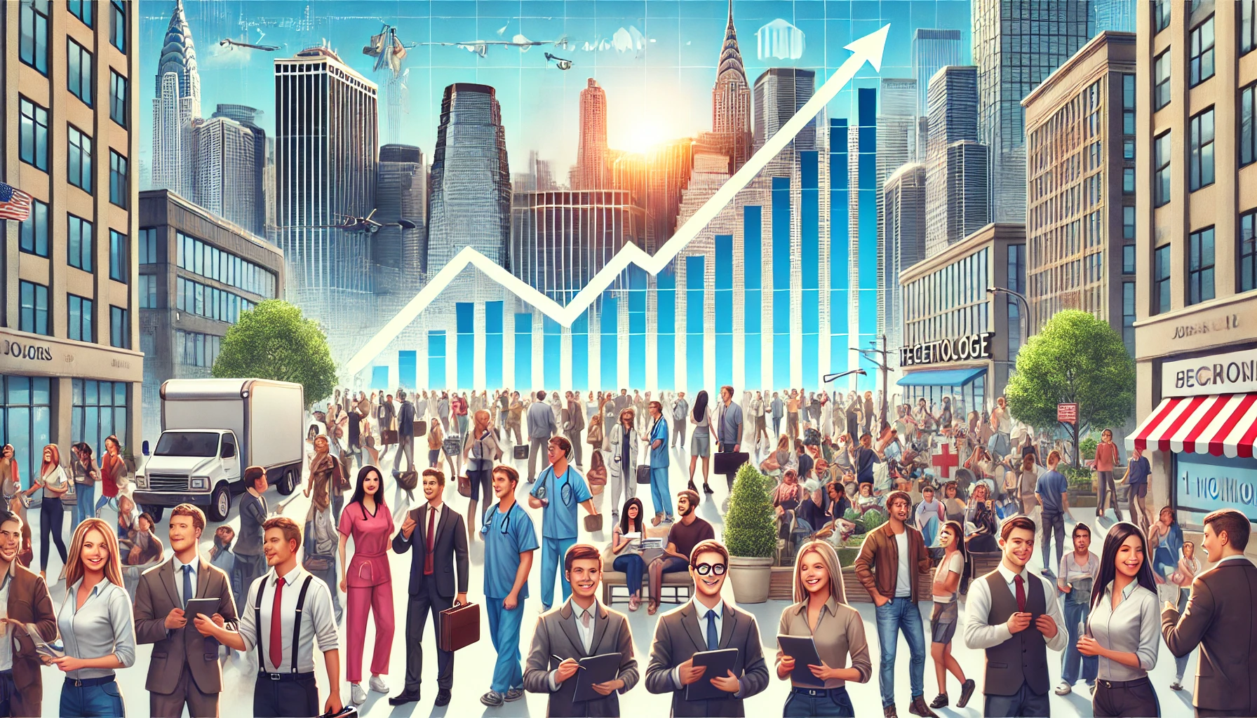 الاقتصاد الأمريكي يضيف مليون وظيفة في يناير، ومعدل البطالة يصل إلى أدنى مستوى قياسي: نظرة شاملة